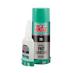Akfix GA060 705 200 ml Şeffaf Genel Amaçlı Hızlı yapıştırıcı
