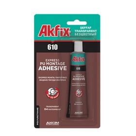 Akfix GA305 610 50 ml Tüp Expres Poliüretan Montaj Yapıştırıcı
