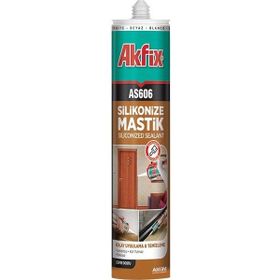Akfix Gri 500 Gr Silikonize Akrilik Mastik