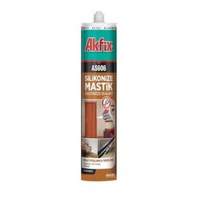 Akfix Gri 500 Gr Silikonize Akrilik Mastik