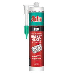 Akfix HT300 Kırmızı 280 ml Rtv Yüksek Isı Silikonu