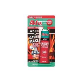Akfix HT300 Kırmızı 310 gr Yüksek Isı Silikonu
