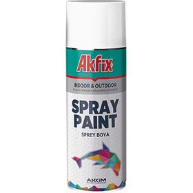 Akfix Parlak Makine Kırmızı Ral 3002 400 ML Sprey Boya
