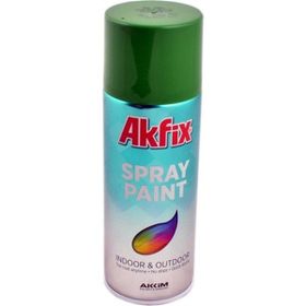 Akfix Parlak Yeşil RAL6001 Akrilik Sprey Boya