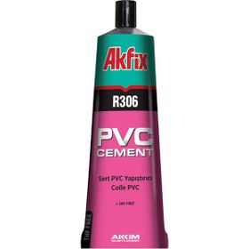 Akfix R306 50 gr Tüp Sert Pvc Plastik YapıştırıcI