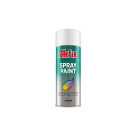 Akfix RAL9005 Akrilik Mat Siyah 400 ml Sprey Boya