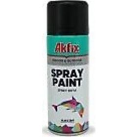Akfix RAL9005 Parlak Siyah 400 ML Akrilik Sprey Boya