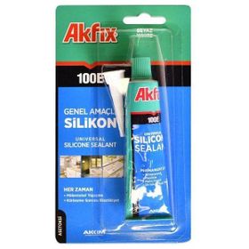 Akfix SA-112 Genel Amaçlı 50 ml Beyaz Tüp Silikon