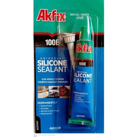 Akfix SA-112 Genel Amaçlı 50 ml Beyaz Tüp Silikon