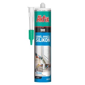 Akfix SA041 100E 280 ml Şeffaf Silikon