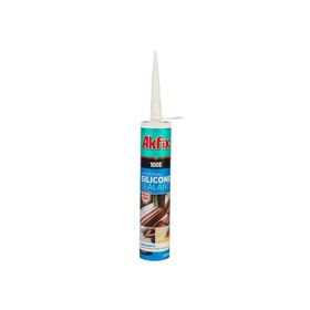 Akfix SA043 100E 280 ml Siyah Silikon