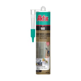 Akfix SA061 100D 310 ml Şeffaf Duşakabin Silikonu