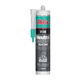 Akfix SA062 100D 310 ml Beyaz Duşakabin Silikonu
