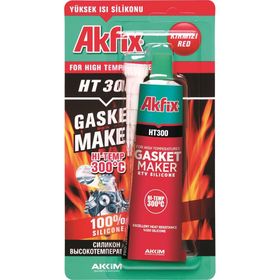 Akfix SA075 HT300 310 ml Kırmızı Yüksek Isı Silikonu
