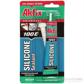 Akfix SA111 100E 50 ml Şeffaf Silikon