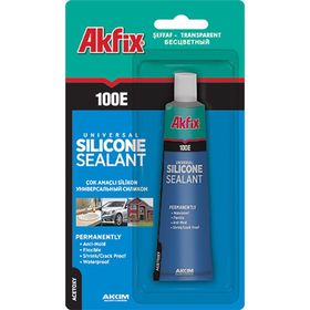 Akfix SA111 100E 50 ml Şeffaf Silikon
