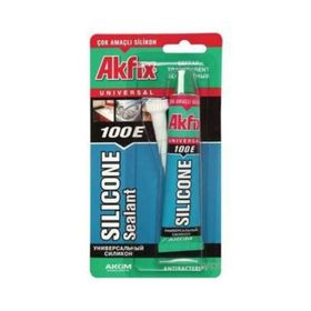 Akfix SA112 100E 50 ml Beyaz Silikon