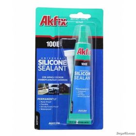 Akfix SA112 100E 50 ml Beyaz Silikon