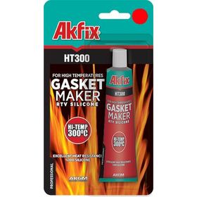 Akfix SA113 HT300 50 ml Siyah Yüksek Isı Silikonu