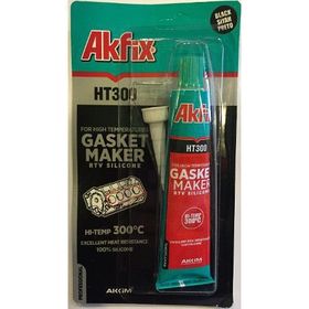 Akfix SA113 HT300 50 ml Siyah Yüksek Isı Silikonu