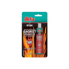 Akfix SA215 HT300 Kırmızı 50 ml Tüp Yüksek Isı Silikonu