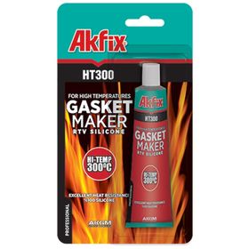 Akfix SA215 HT300 Kırmızı 50 ml Tüp Yüksek Isı Silikonu