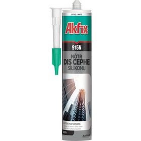 Akfix SA611 915N 310 ml Şeffaf Nötr Dış Cephe Silikonu