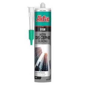 Akfix SA611 915N 310 ml Şeffaf Nötr Dış Cephe Silikonu