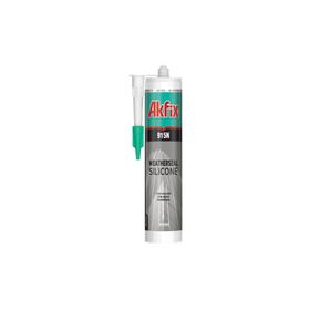 Akfix SA613 310 ml Siyah Nötr Dış Cephe Silikonu