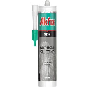 Akfix SA613 310 ml Siyah Nötr Dış Cephe Silikonu