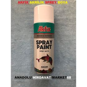 Akfix SP423215 400 ml İnox Çelik Efekt Sprey Boya