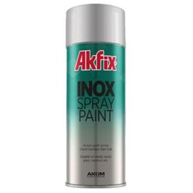 Akfix SP423215 400 ml İnox Çelik Efekt Sprey Boya