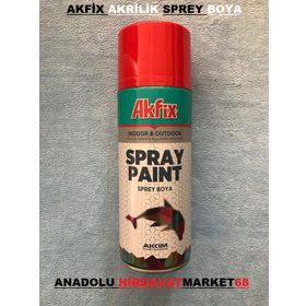 Akfix SP423215 400 ml İnox Çelik Efekt Sprey Boya