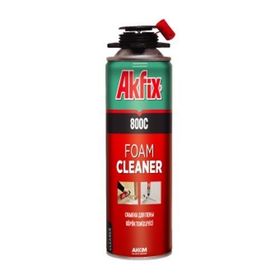 Akfix XA050 800C 500 ml Poliüretan Köpük Temizleme Spreyi