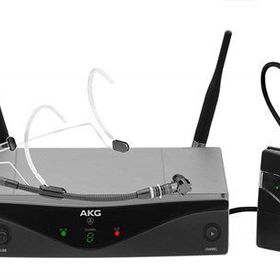 AKG WMS-420 C 555 L Headset Telsiz Mikrofon Seti