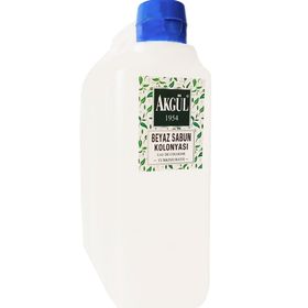 Akgül 1 lt Beyaz Sabun Kolonyası
