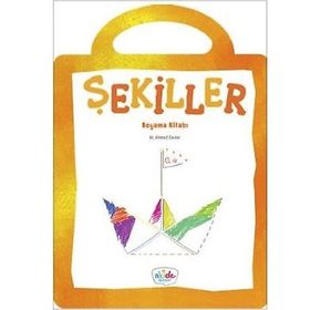 Akide Şekeri Şekiller Boyama Kitabı