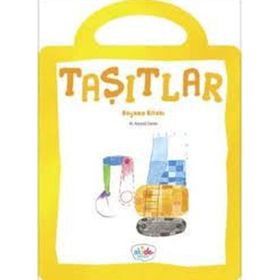 Akide Şekeri Taşıtlar Boyama Kitabı