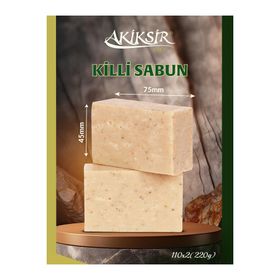 Akiksir 2x110 gr Killi Sabun