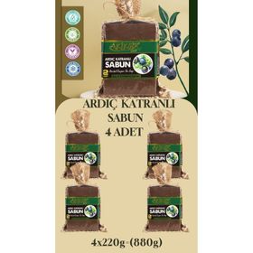 Akiksir 4x220 gr Ardıç Katranlı Sabun