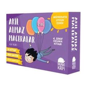 Akıl Almaz Maceralar 4. Sınıf Seti 10 Kitap - Yusuf Pazarcı
