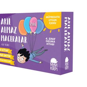 Akıl Almaz Maceralar 4. Sınıf Seti 10 Kitap - Yusuf Pazarcı