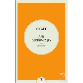 Akıl Dediğimiz Şey - Georg Wilhelm Friedrich