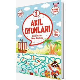 Akıl Oyunları 1 Çoklu Zeka Dikkat Geliştirme - Dokuz Yayınları