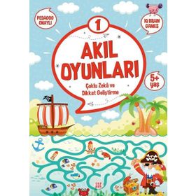 Akıl Oyunları 1 Çoklu Zeka Dikkat Geliştirme - Dokuz Yayınları