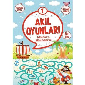 Akıl Oyunları 1 Çoklu Zeka Dikkat Geliştirme - Dokuz Yayınları