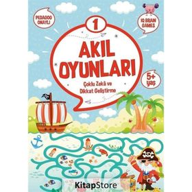 Akıl Oyunları 1 Çoklu Zeka Dikkat Geliştirme - Dokuz Yayınları