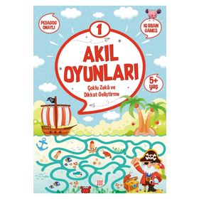 Akıl Oyunları 2 Çoklu Zeka Dikkat Geliştirme - Dokuz Yayınları