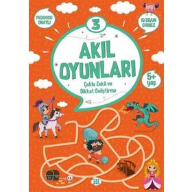 Akıl Oyunları 3 Çoklu Zeka Dikkat Geliştirme - Dokuz Yayınları