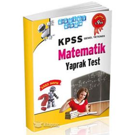 Akıllı Adam 2014 KPSS Lise - Önlisans Matematik Yaprak Test - kollektif
